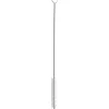 Rengøringsbørste til sugerør, ABENA Gastro, 20cm, Ø8mm, sølv, PP/stål - 120 stk