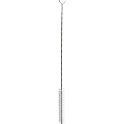 Rengøringsbørste til sugerør, ABENA Gastro, 20cm, Ø8mm, sølv, PP/stål - 120 stk