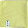Rengøringsklud, ABENA Puri-Line Basic, 40x40cm, gul, mikrofiber, 80% genanvendt - 10 stk