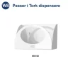 Rengøringsklud - Tork - 194450 - Premium - W8 - Small Pack - Blå - 38,5 x 30 cm - 40 stk