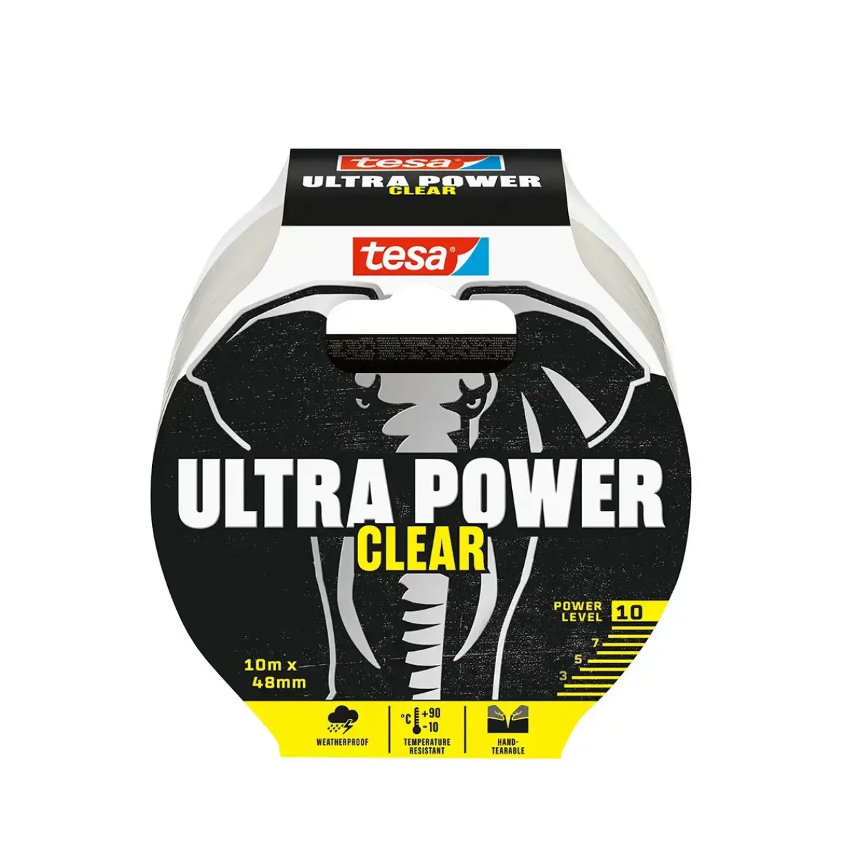 Reparationstape Ultra Power clear 48mmx10m