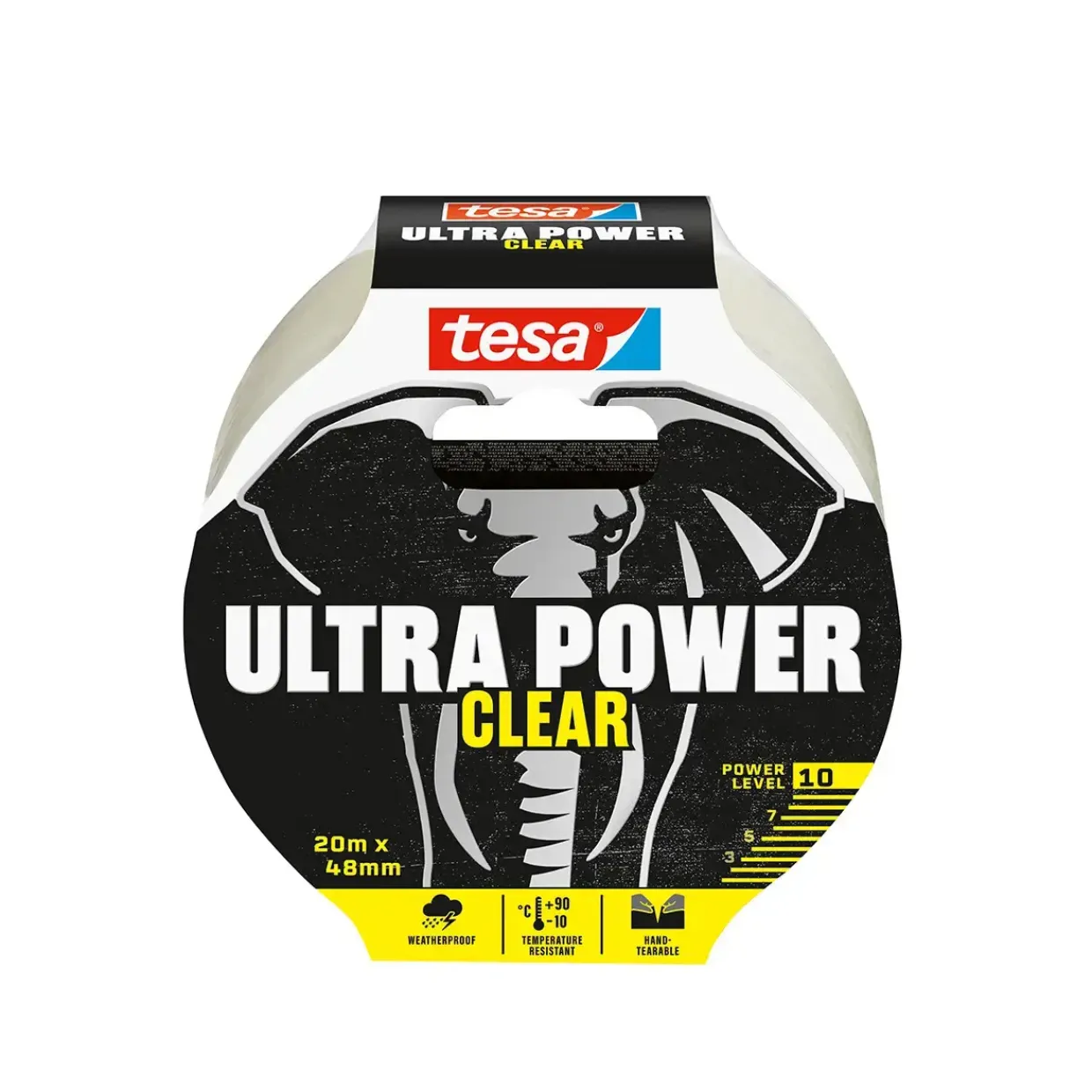 Reparationstape Ultra Power clear 48mmx20m