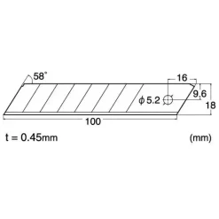 Reserveblade - NT Cutter - BL-3000