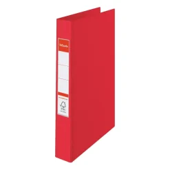Ringbind A4 Esselte 14459 med 4 ringe og 42 mm ryg - rød - 10 stk