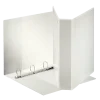 Ringbind A4 Maxi panorama med 4 ringe og 76 mm ryg hvid - Esselte 55297 - 10 stk