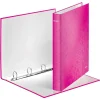 Ringbind Leitz WOW A4+ 4DR/25mm pink - Køb minimum 10 stk.