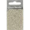 Rocaillesperler, dia. 1,7 mm, hulstr. 0,5-0,8 mm, sølv metal, 25g, str. 15/0