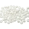 Rocai perler, dia. 4 mm, hulstr. 0,9-1,2 mm, perlemor, 500g, str. 6/0