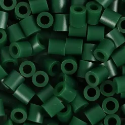 Rørperler grøn (32230) str. 5x5 mm - 6000 stk.