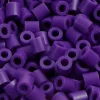 Rørperler, str. 5x5 mm, hulstr. 2,5 mm, medium, mørk lilla (32234), 1100 stk./ 1 pk.