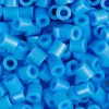 Rørperler, str. 5x5 mm, hulstr. 2,5 mm, medium, blå (32238), 6000 stk./ 1 pk.