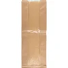 Rudepose, brun, sidefalset, papir, 14 x 38cm - 1000 stk