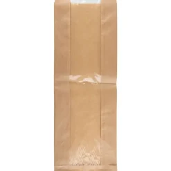 Rudepose, brun, sidefalset, papir, 14 x 38cm - 1000 stk
