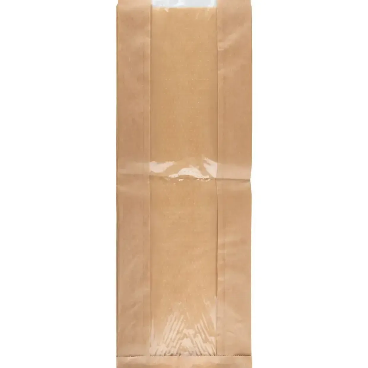 Rudepose, brun, sidefalset, papir, 14 x 38cm - 1000 stk