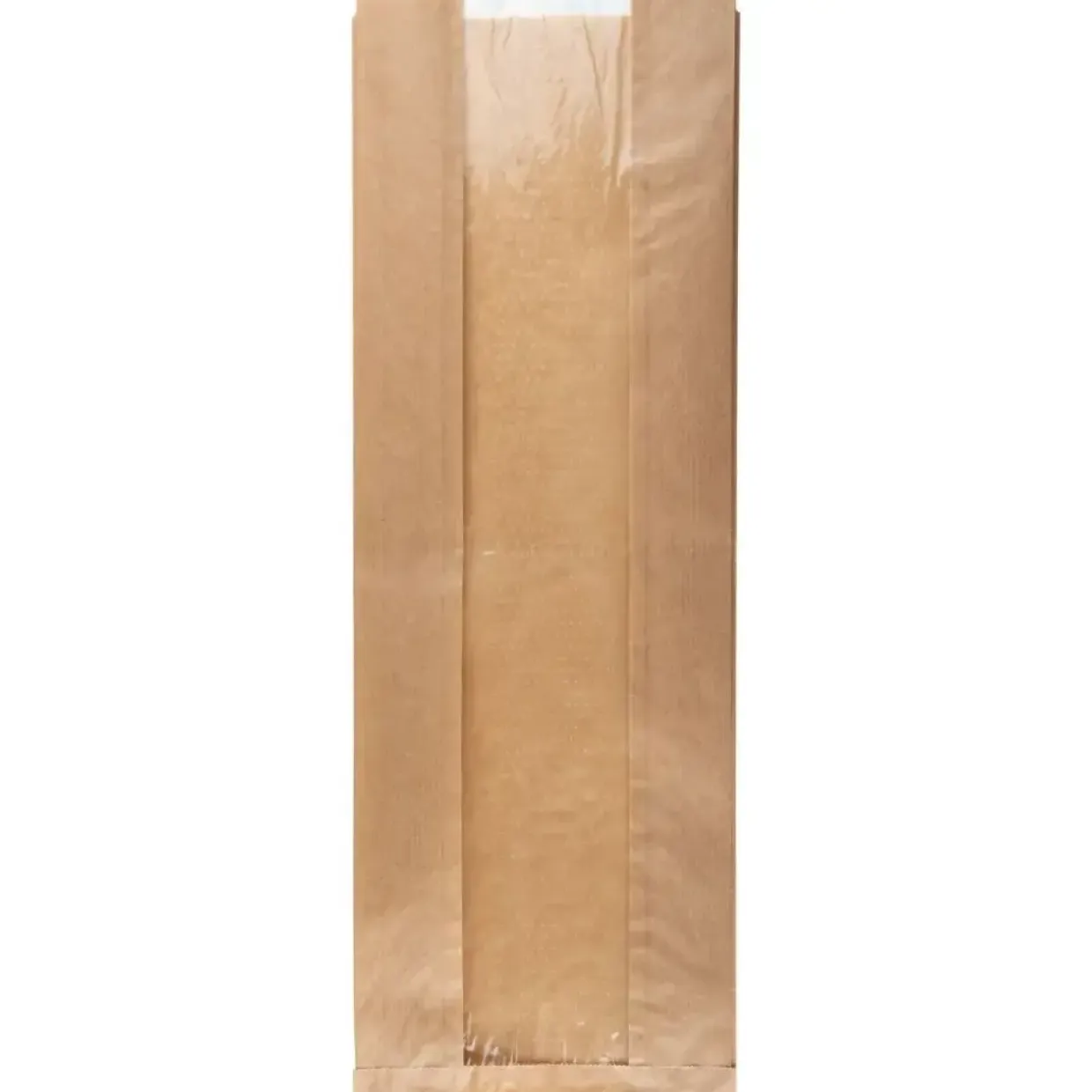 Rudepose, brun, sidefalset, papir - 1000 stk