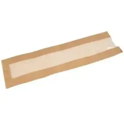 Rudepose 160/80x455mm 50 gr Ribbet 100% papir Stort Grovbrød Brun - 250 stk/krt