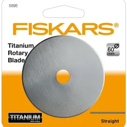 Rulleskæreblad diameter 60 mm hulstørrelse 10 mm | lige