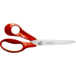 Saks, Fiskars, Universal, Rød, 21cm, Venstre