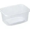 Salatbæger Fix Pack 500 ml 146x110x54 mm Firkantet PP Klar - 10 pk x 50 stk/krt