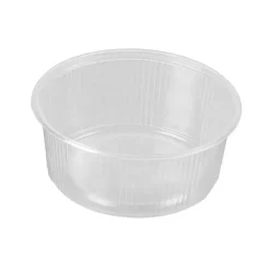 Salatbæger 200 ml Ø101x43 mm Rund PP Klar - 10 pk x 100 stk/krt