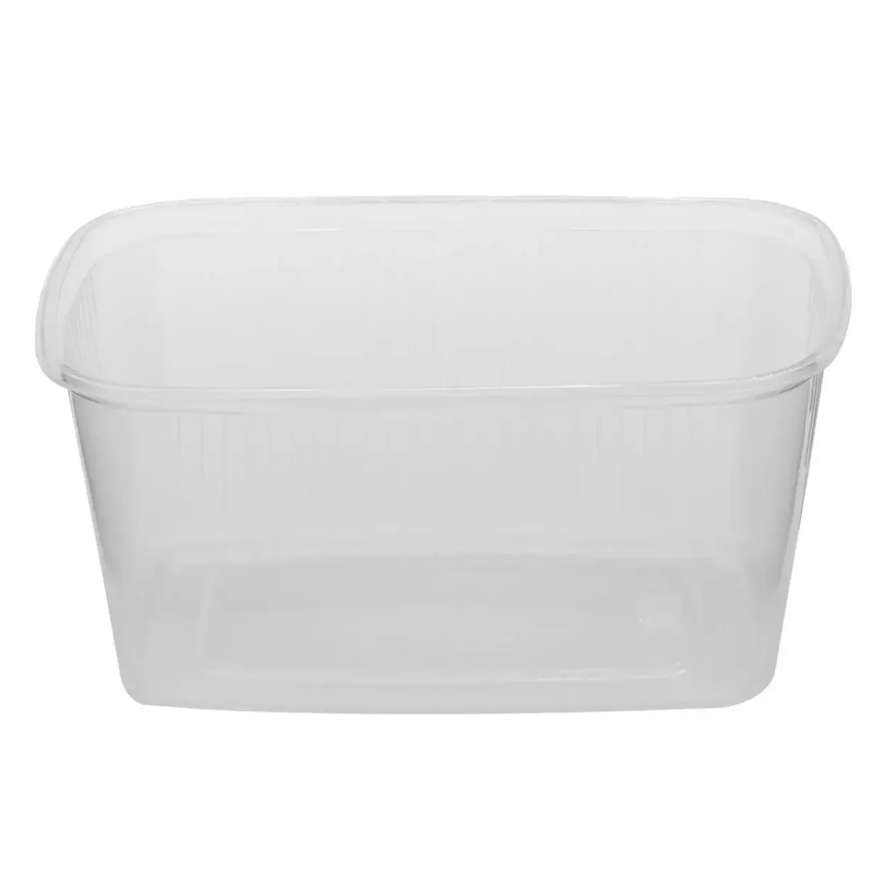 Salatbæger 250 ml 108x81x50 mm Rektangulær PP Klar - 10 pk x 100 stk/krt
