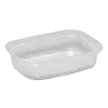 Salatbæger 125 ml 108x81x26 mm Rektangulær PP Klar - 10 pk x 100 stk/krt