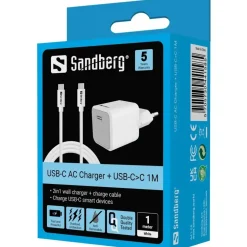 Sandberg USB-C AC Charger +USB-C><noscript><img width=