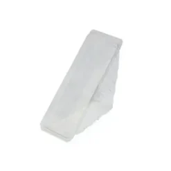 Sandwichbakke 180x68x80 mm til 3 skiver med Låg PET Klar - 5 pk x 100 stk/krt