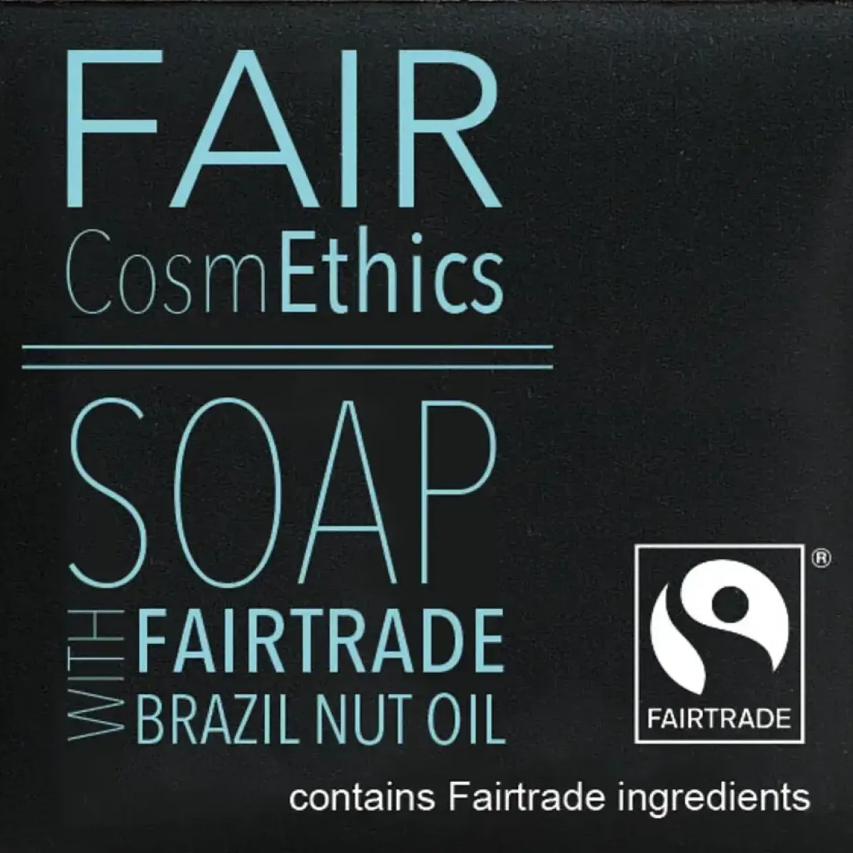 Sæbe, Fair Cosmethics, sort - 500 stk