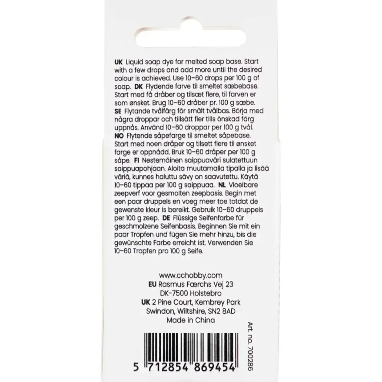 Sæbefarve | beige | 10 ml/ 1 fl.