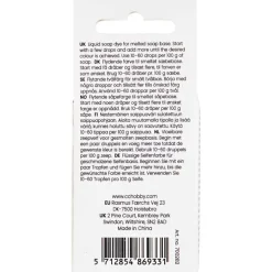 Sæbefarve | pink | 10 ml/ 1 fl.