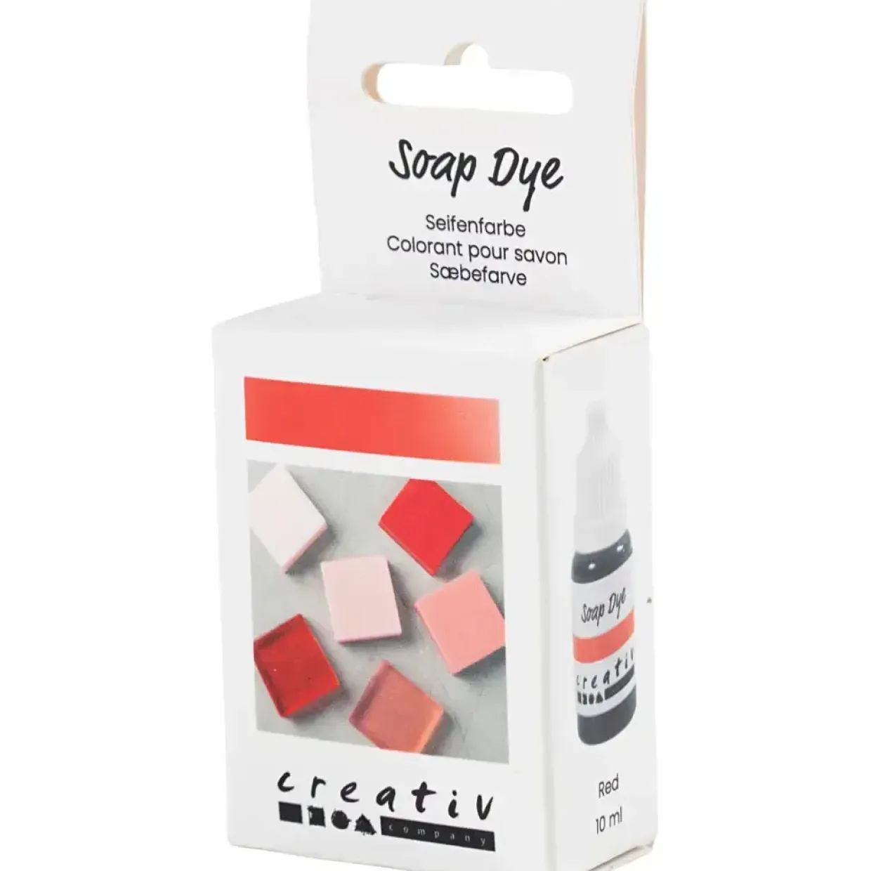 Sæbefarve | rød |10 ml/ 1 fl.