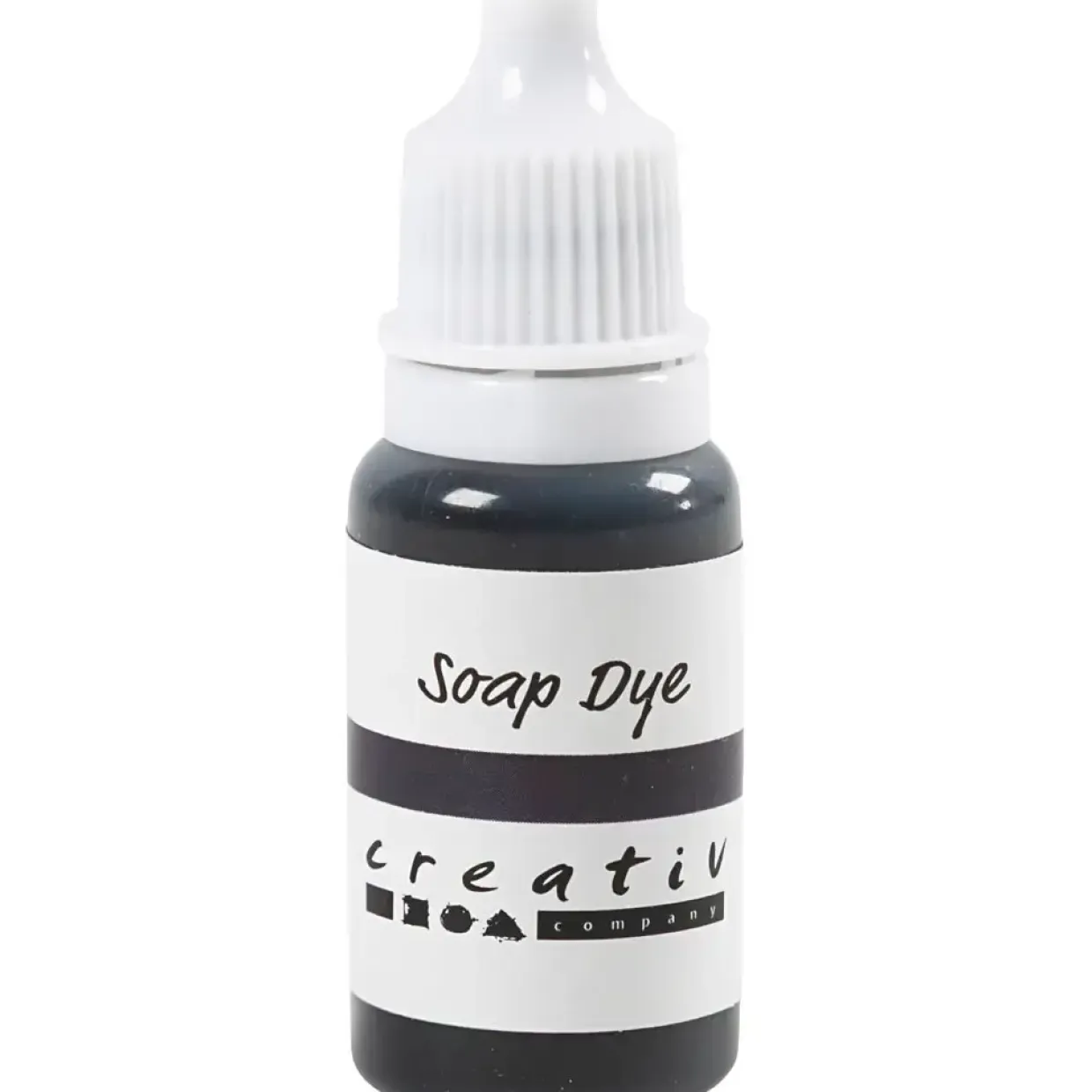 Sæbefarve, sort, 10 ml/ 1 fl.