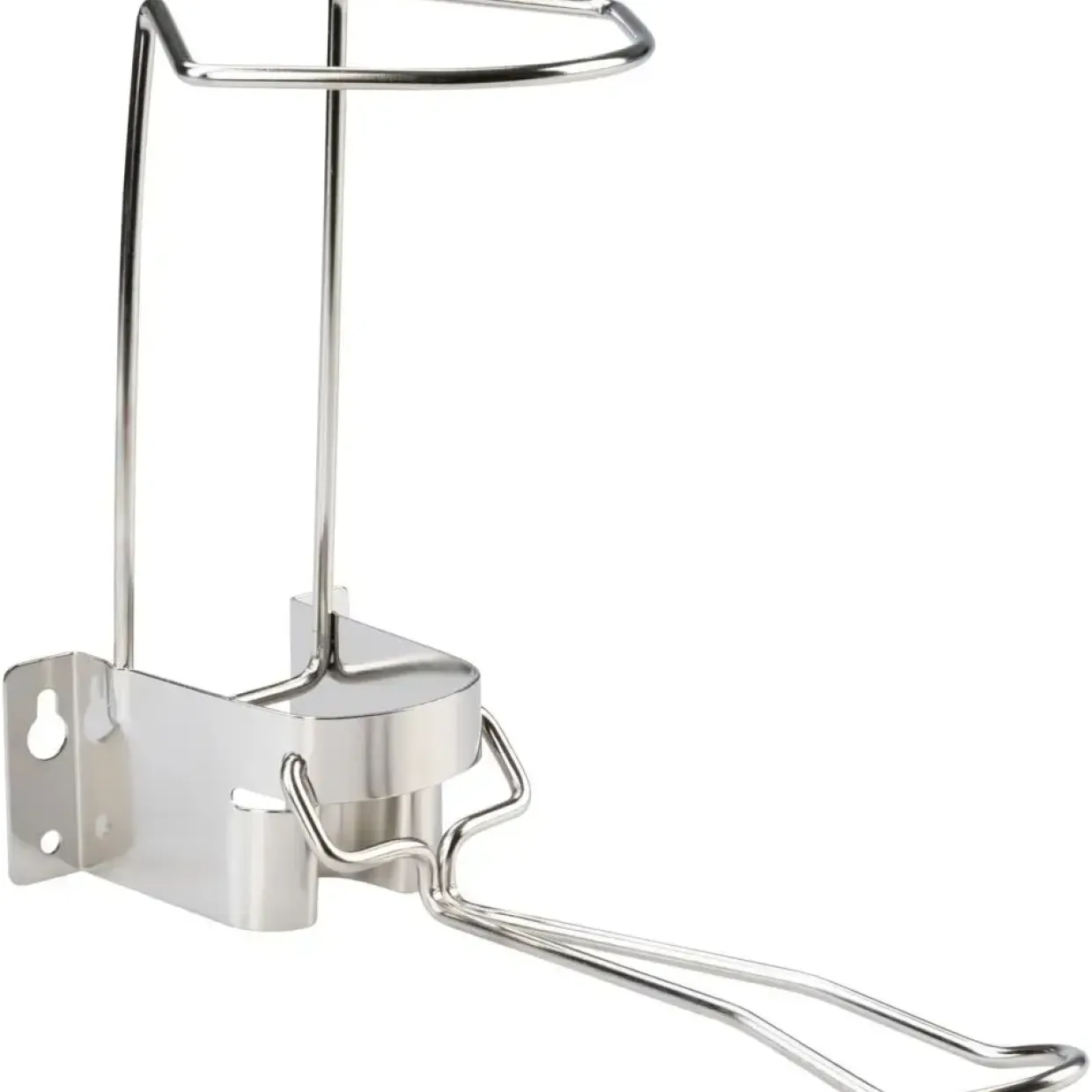 Sæbeholder til væg - Abena - 1000 ml - Stål - Til Stand Back flasker med 14 cm arm