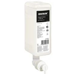 Sæbe - Katrin Handwash Natural 47550 - Head & Body - 1 L - Med parfume