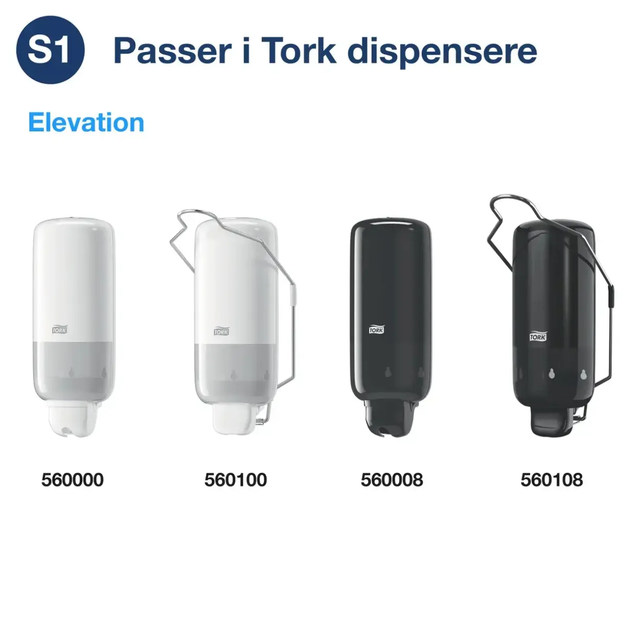 Sæbe Tork 420911 Luksus flydende S1 lilla 1l - 6 stk