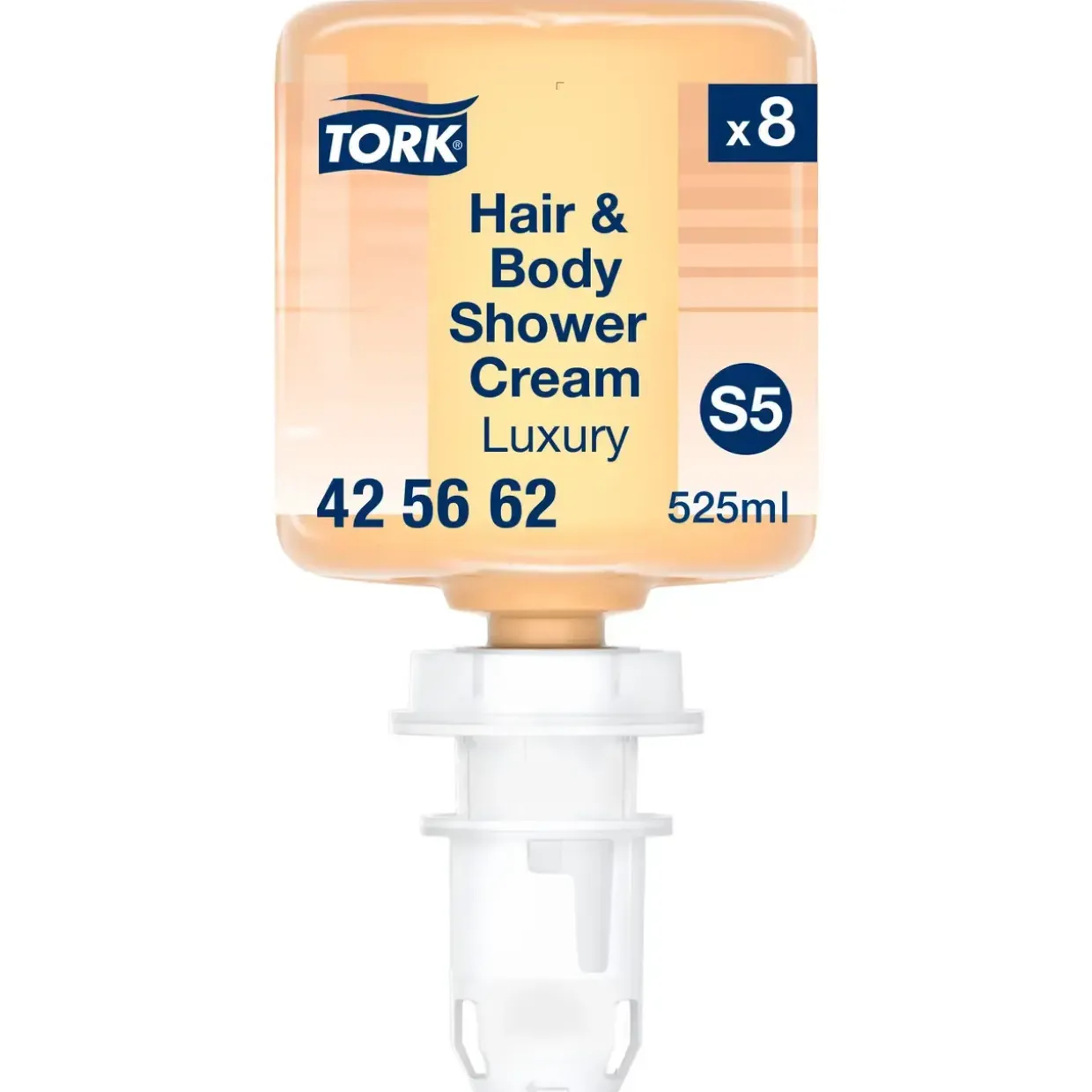 Sæbe - Tork 425662, Luksus Hair & Body Mini S5 - 8 x 525 ml