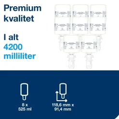 Sæbe Tork 425702 Sensitiv Mini S5 flydende 8x520ml