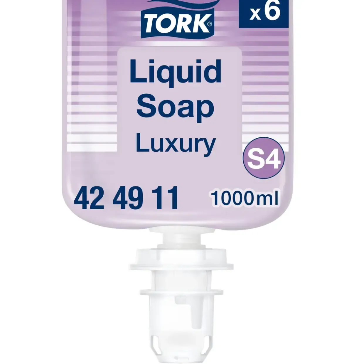 Sæbe Tork 424911 S4 Luksus flydende lilla 1l - 6 stk