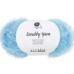 Scrubby Garn | L: 90 M, blå | 50 g/ 1 ngl.