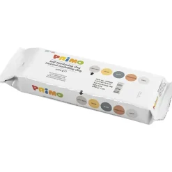 Selvhærdende ler - Lys grå - 1 kg