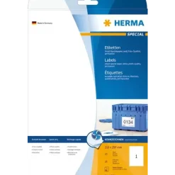 Selvklæbende etiketter HERMA Herma Inkjet 210x297 mm (25)