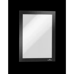 Selvklæbende skilte - A5 DURAFRAME® med sort ramme 2 stk.