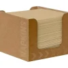 Serviet Duni Bio Dunisoft Natural brown cocktailserviet 20x20cm i papdispenser - 24 pk x 50 stk/krt
