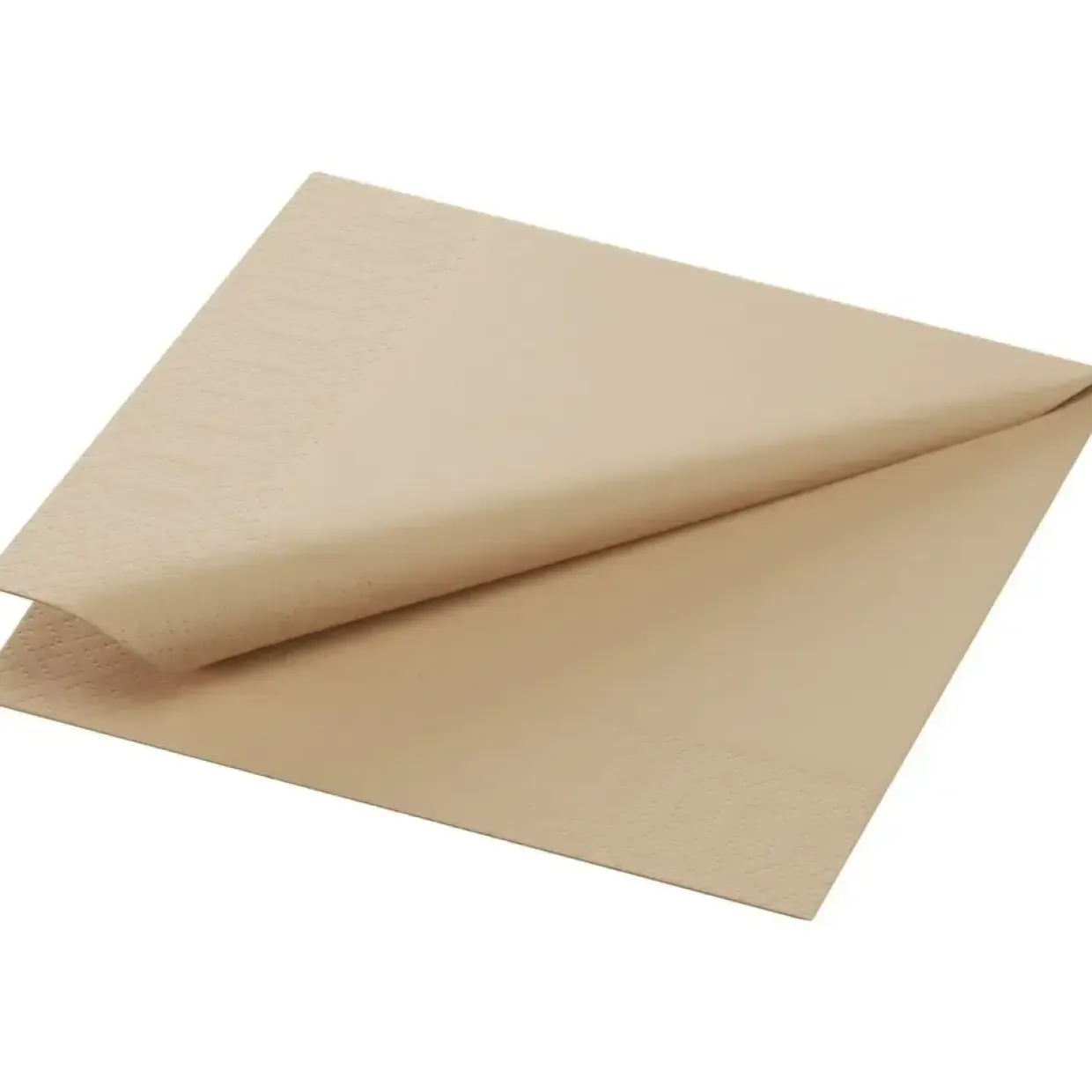 Serviet Duni Natural brown 24 x 24cm 2-lag Brun - 8 pk x 300 stk/krt