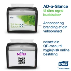 Servietholder til bord Tork 272611 Xpressnap® - sort