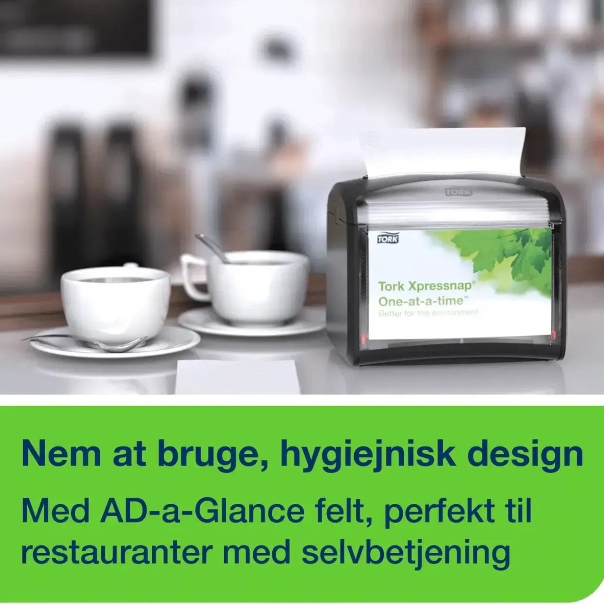 Servietholder til bord Tork 272611 Xpressnap® - sort