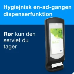 Servietholder Tork 272211 xpressnap N4 vægmodel - sort