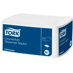 Serviet 1-lags Novafold hvid 31 x 32 cm - 4019550Q - 7200 stk.