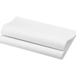 Servietter Dunisoft BIO hvid 48cm 60stk/pak - 6 stk
